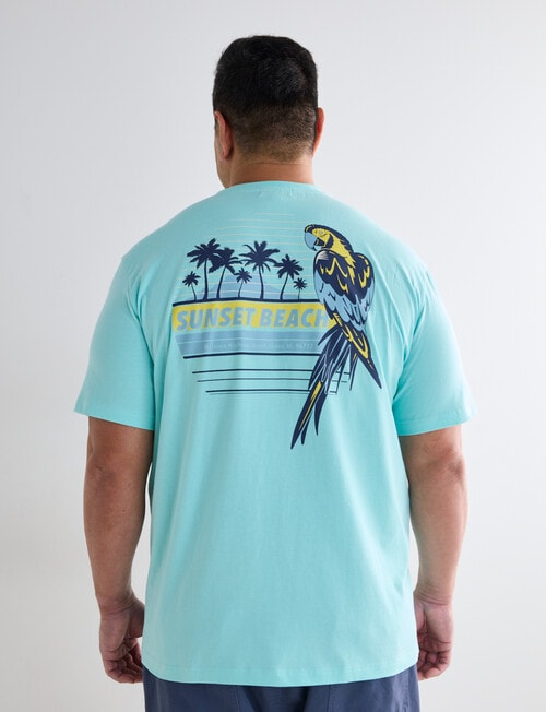 Gasoline King Size Sunset Beach Tee product photo View 02 L