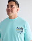 Gasoline King Size Sunset Beach Tee product photo View 04 S