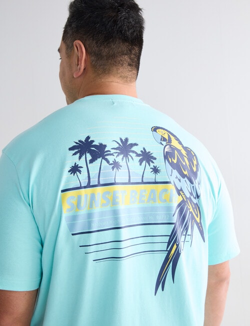 Gasoline King Size Sunset Beach Tee product photo View 05 L