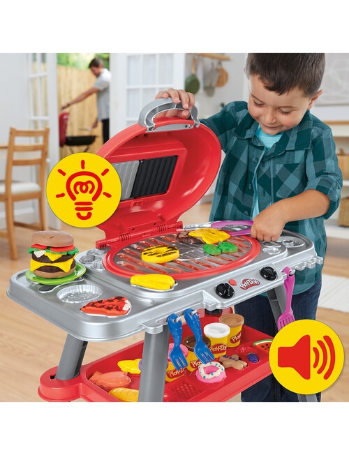 Playdoh Sizzlin Grill Playset product photo View 02 L