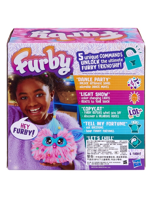 Furby Furby, Cotton Candy Pink, Interactive Toy product photo View 04 L
