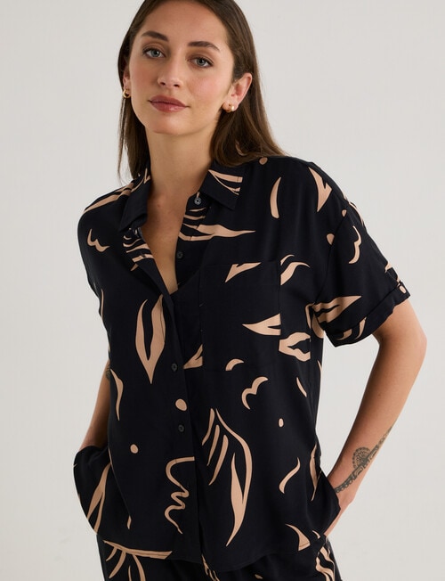 Zest Holiday Shirt, Black product photo View 04 L