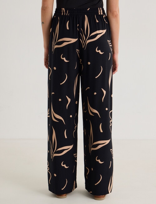 Zest Holiday Pant, Graphic Print Black product photo View 02 L