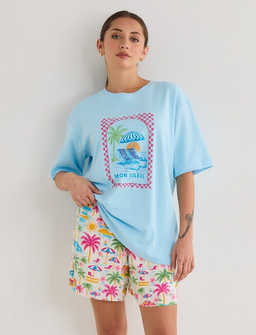 Zest Holiday Short, Beach Print product photo View 06 L