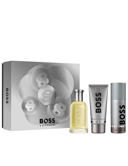 Boss Bottled EDT for Men 100ml Gift Set, 3-Piece product photo