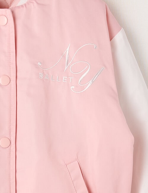 Mac & Ellie Ballet Bomber Jacket, Dusk product photo View 03 L