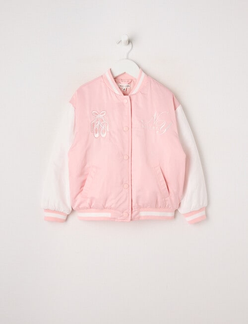 Mac & Ellie Ballet Bomber Jacket, Dusk product photo