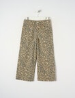 Mac & Ellie Animal Wide Leg Jean, Natural product photo