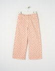Mac & Ellie Ditsy Floral Wide Leg Jean, Dusk product photo