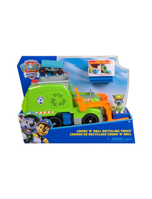Paw Patrol Sustainable Crush N' Roll Recycling Truck product photo