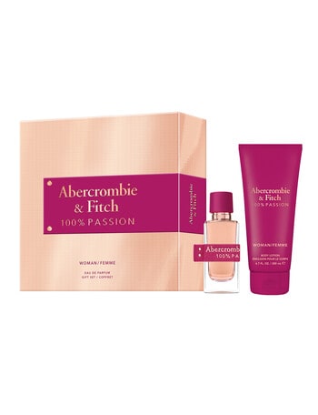 Abercrombie & Fitch 100% Passion Women, 50ml EDP Set product photo
