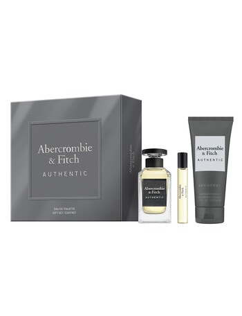 Abercrombie & Fitch Authentic Men, 100ml EDT, 3-Piece Set product photo
