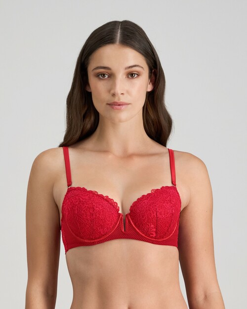 Bendon Adoration Contour Bra, Salsa, B-E product photo