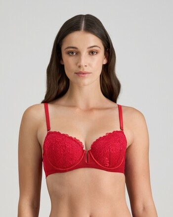 Bendon Adoration Contour Bra, Salsa, B-E product photo