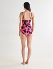Zest Resort Molly Swimsuit, Bold Pink Floral product photo View 02 S