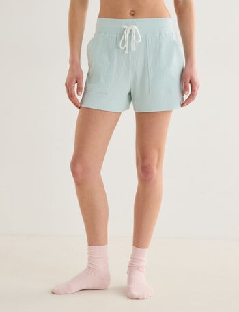 Mineral Sleep Rib Short, Cool Mint product photo