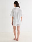 Mineral Sleep PJ Set, Mint Stripe product photo View 02 S