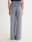 Mineral Sleep Pant, Midnight Gingham product photo View 02 S