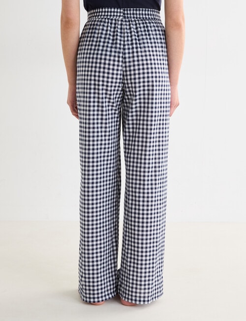 Mineral Sleep Pant, Midnight Gingham product photo View 02 L
