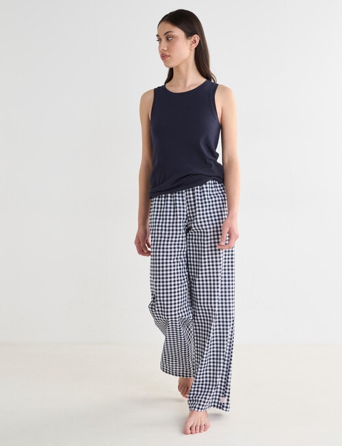 Mineral Sleep Pant, Midnight Gingham product photo View 03 L