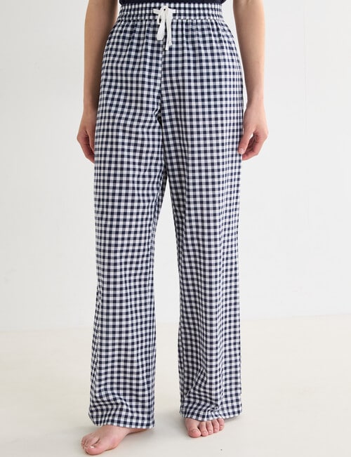 Mineral Sleep Pant, Midnight Gingham product photo View 07 L