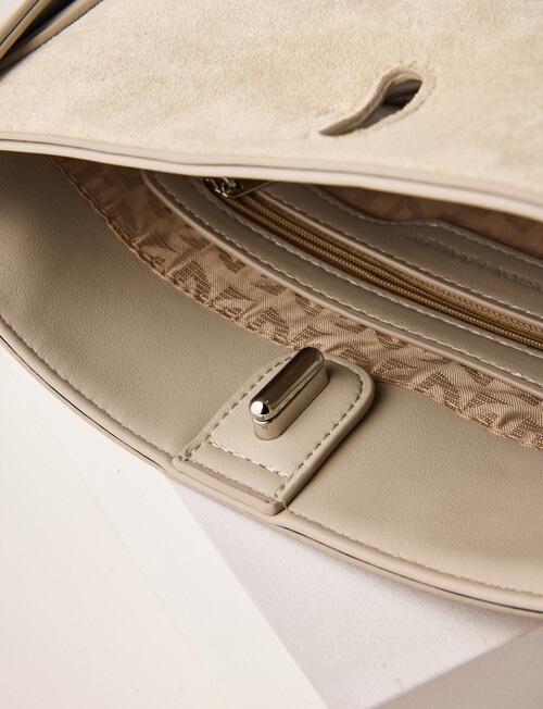 Boston + Bailey Maya Saddle Bag, Smoke product photo View 04 L
