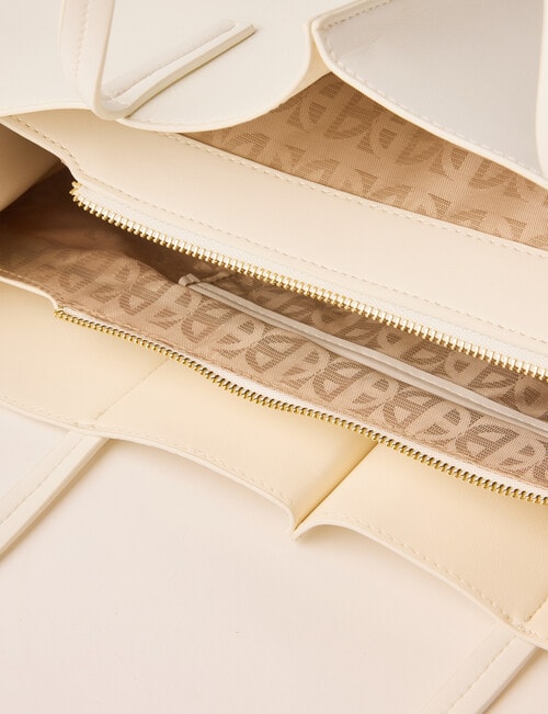 Boston + Bailey Luna Handle Tote, Ivory product photo View 05 L