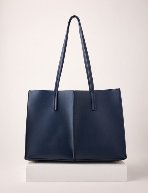 Boston + Bailey Luna Handle Tote, Navy product photo View 02 L