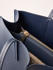 Boston + Bailey Luna Handle Tote, Navy product photo View 04 S
