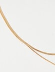 Whistle Accessories Faux Pearl Necklace, Gold Tone product photo View 04 S