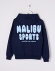 Switch Malibu Sports Oversized Hoodie, Navy product photo View 02 S