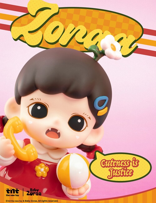 TNTSPACE Zoraa Cuteness Is Justice Figures Blind Box, Assorted product photo View 02 L
