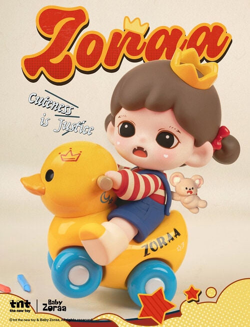 TNTSPACE Zoraa Cuteness Is Justice Figures Blind Box, Assorted product photo View 09 L