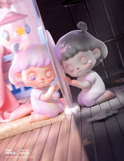 TNTSPACE Anmoo The World Is A Lying Fairy Tale Figures Blind Box, Assorted product photo View 03 L