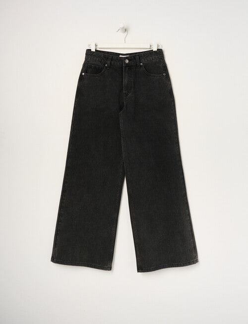 Switch Gia Baggy Jean, Washed Black product photo