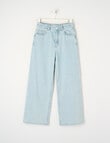 Switch Gia Baggy Jean, Arctic Blue product photo