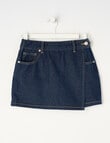 Switch Denim Skort, Indigo product photo