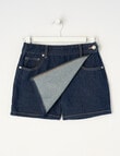 Switch Denim Skort, Indigo product photo View 03 S