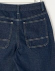 Switch Super Baggy Denim Jort, Indigo product photo View 02 S