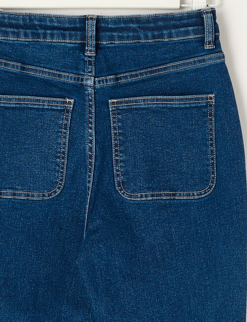Switch Ava Flare Jean, Mid Blue product photo View 02 L