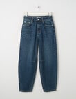 Switch Hayley Barrel Jean, Vintage Mid Blue product photo