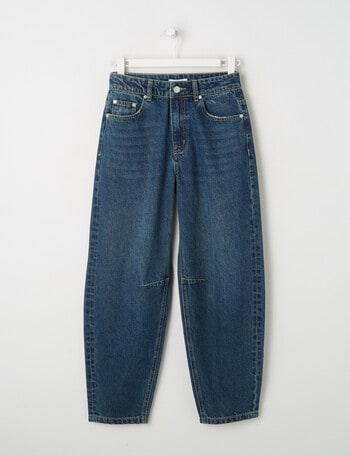 Switch Hayley Barrel Jean, Vintage Mid Blue product photo