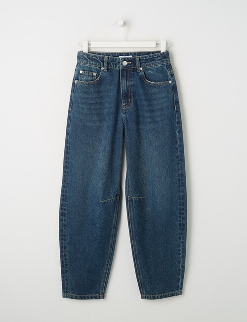 Switch Hayley Barrel Jean, Vintage Mid Blue product photo