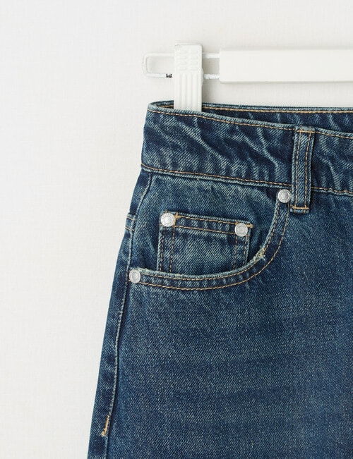 Switch Hayley Barrel Jean, Vintage Mid Blue product photo View 02 L