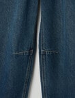Switch Hayley Barrel Jean, Vintage Mid Blue product photo View 03 S