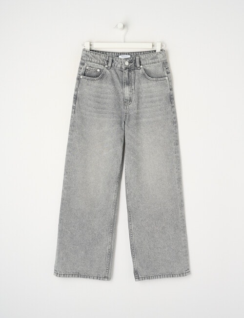 Switch Harlow Wide Leg Jean, Grey product photo