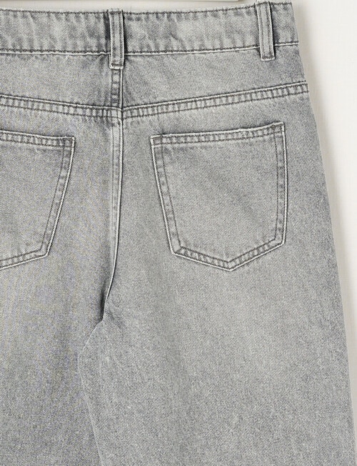 Switch Harlow Wide Leg Jean, Grey product photo View 02 L