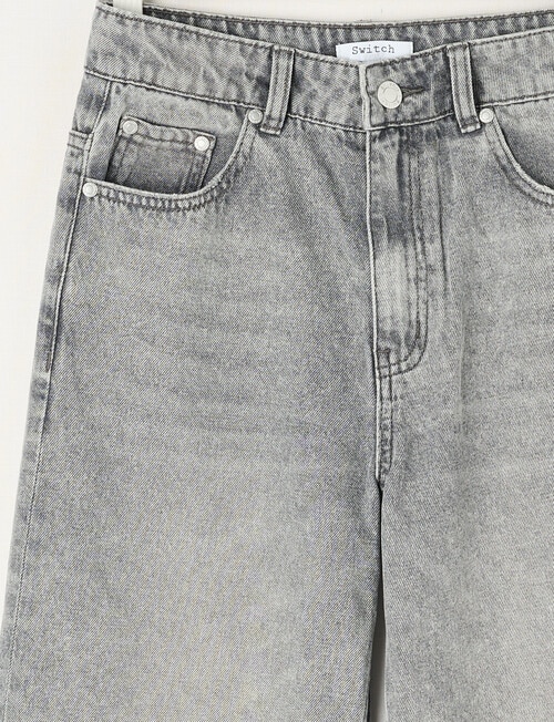 Switch Harlow Wide Leg Jean, Grey product photo View 03 L