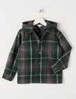Mac & Ellie Check Shacket, Pine product photo