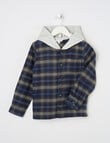 Mac & Ellie Long Sleeve Check Shirt, Blue product photo